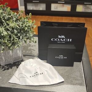Coach Black and White Gift Set